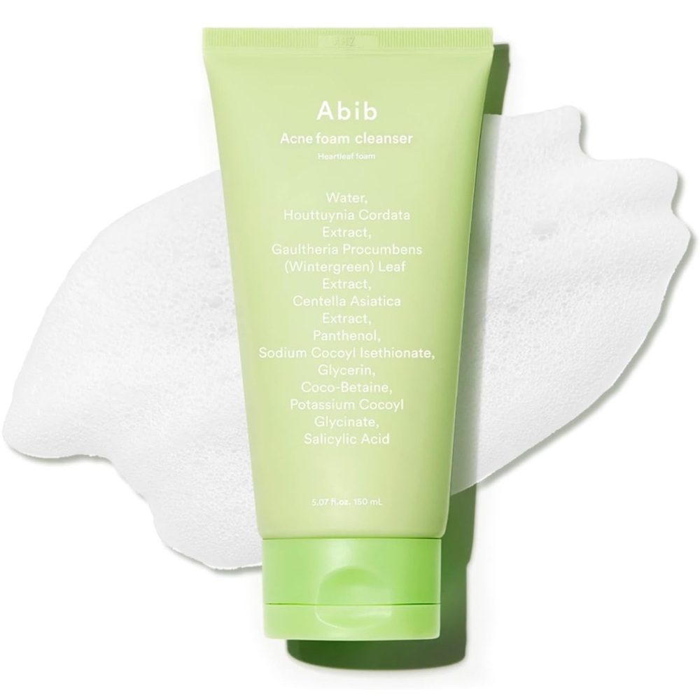 Nwt Abib Acne Foam Cleanser Heartleaf Foam